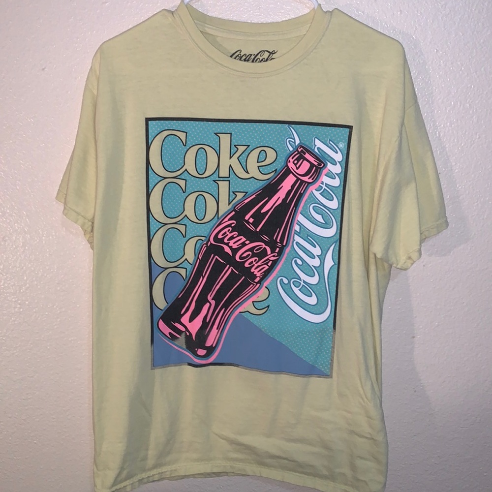 Retro coca cola shirt size large